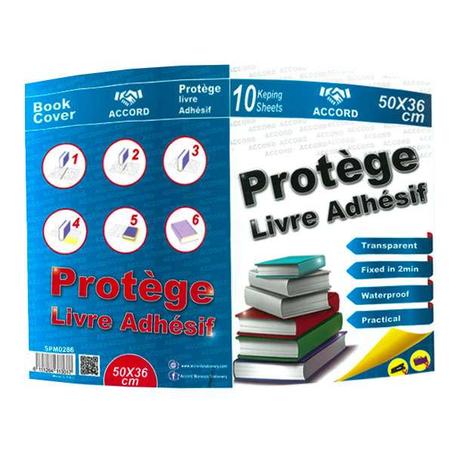 Protège Livre Autocollant 50X36M ACCORD