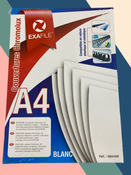Papier Cover 250G Chromolux EXAFILE