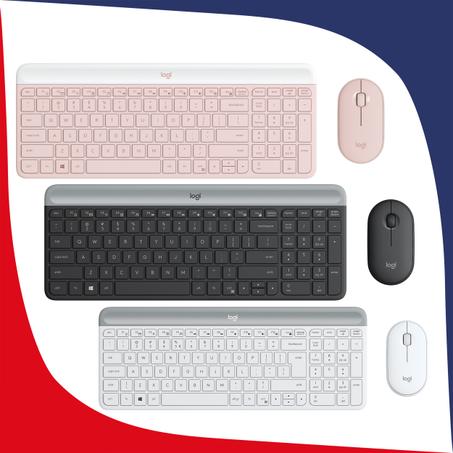 Clavier + Souris Slim Sans Fil MK470 LOGITECH