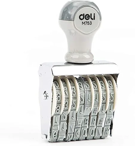 Numérateur Manuelle 8 Chiffres DELI