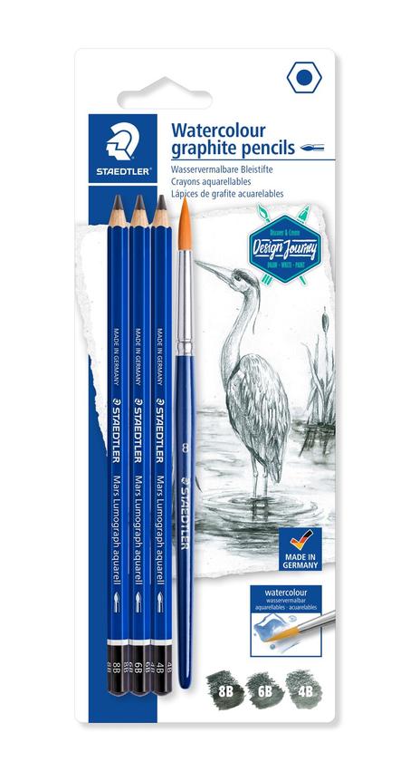 Crayon Graphite Aquarellable STAEDTLER