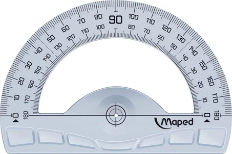 Rapporteur 180° 12CM MAPED