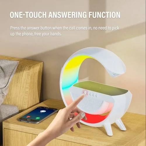Enceinte Bluetooth Mashin Avec Lumières LED - Portable, USB, Parfaite Pour Ambiance