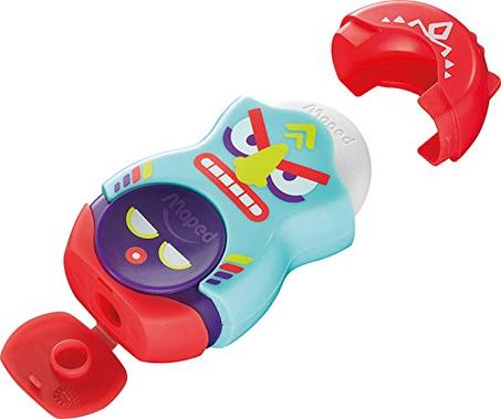 Taille Crayon 1U + Gomme LOOPY MAPED