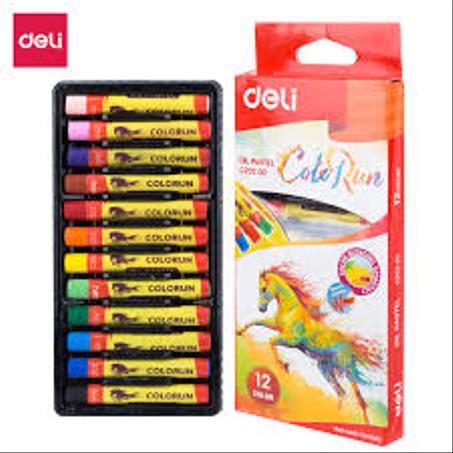 Crayon De Cire PASTEL DELI /12 UTS