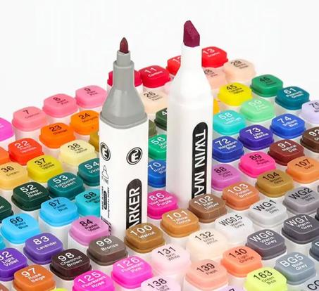 Twin Marker MOBEE - 168 Marqueurs