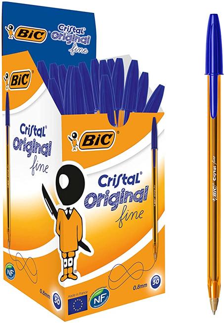 Stylo à bille BIC CRISTAL FINE 0.8mm