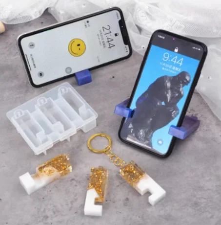 Moule de Silicone - Support de Téléphone / Porte Clés