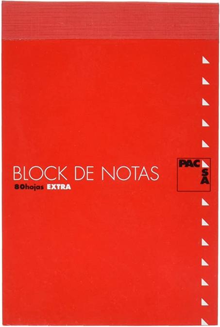 Bloc Note A7 PACSA