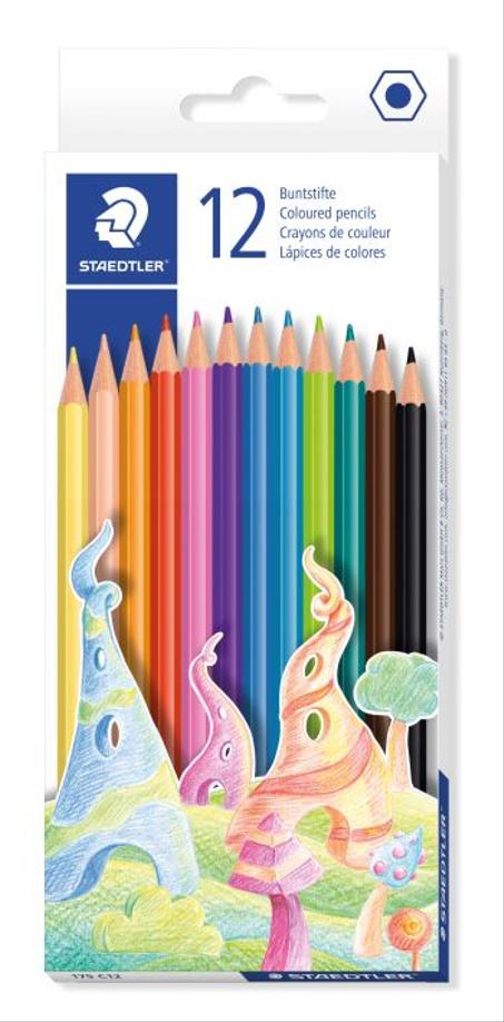 Crayon Couleur STAEDTLER - 12 Couleurs