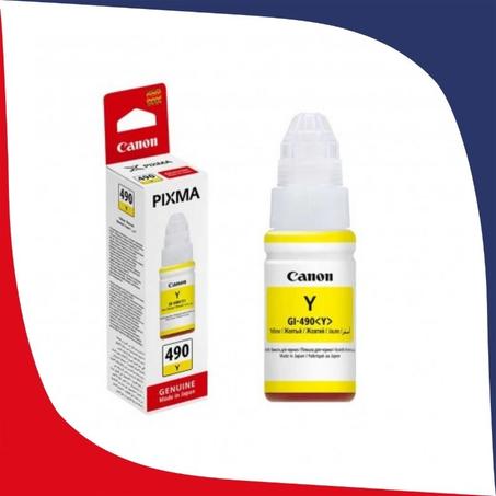 Bouteille d'encre CANON 490 Yellow