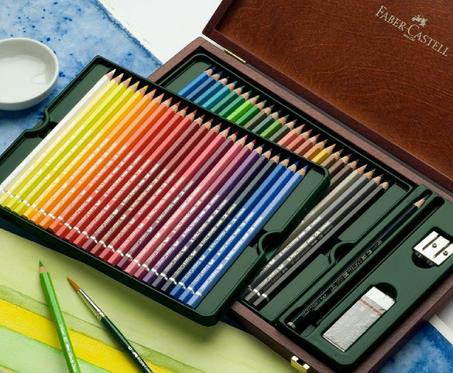 Crayons Couleur Polychromos FABER CASTELL - Boîte de 48