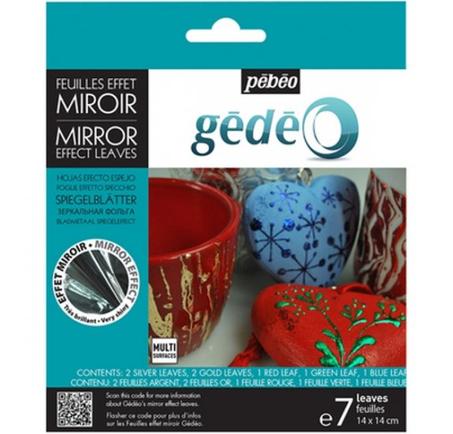 Feuilles Métal Effet Miroir Multicouleur GEDEO PEBEO