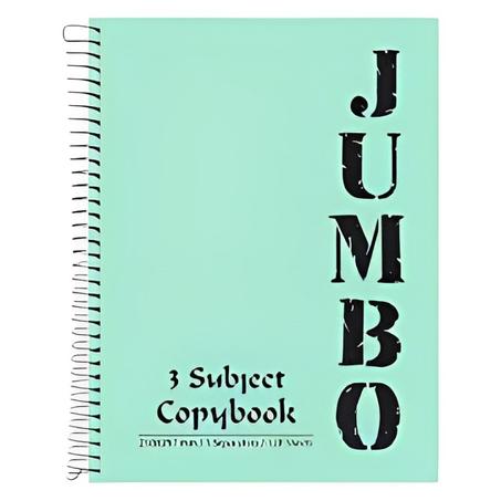 Cahier Spirale    A4 3 Sujets 120 Pages JUMBO