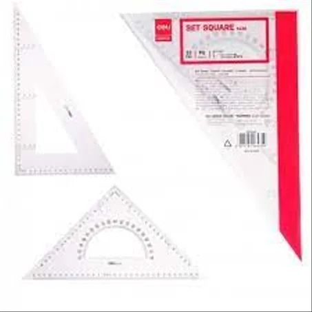 Ensemble Equerre 33MM DELI /2 pièces