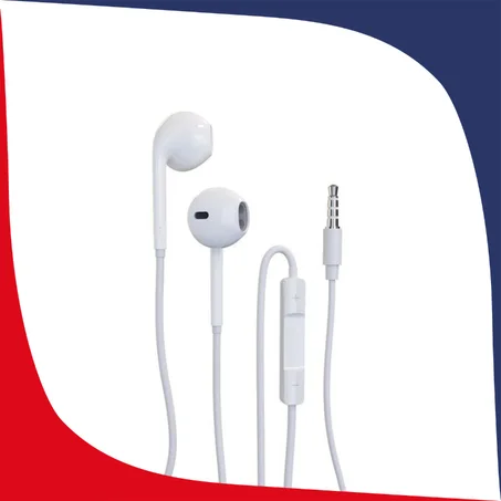 Oryx Ecouteur filaire avec microphone HI-FI Audio port 3.5mm longueur 120cm