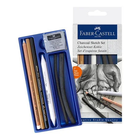 Set Fusain Dessin FABER CASTELL
