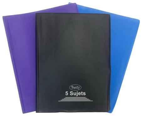 Registre Université  A4 5 Sujets 144 Pages BESTY