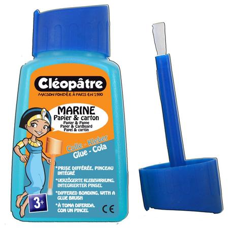 Colle Marine 80G Avec Pinceau CLEOPATRE