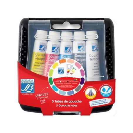Gouache 10ML LEFANC BOURGEOIS - 5 Couleurs