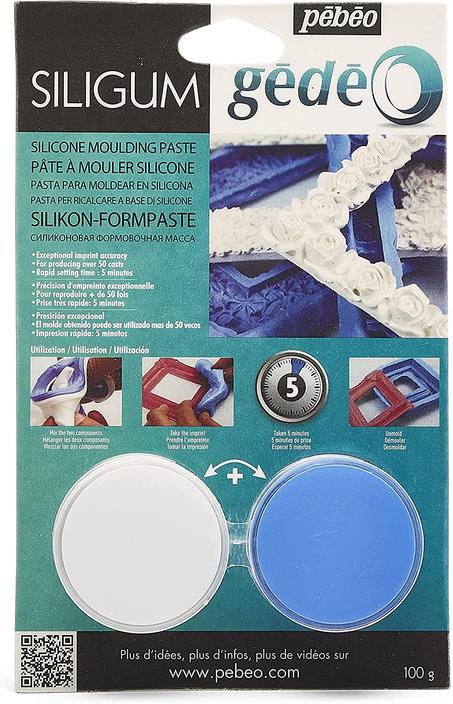 Pâte Siligum Spécial à Mouler 100g GEDEO PEBEO