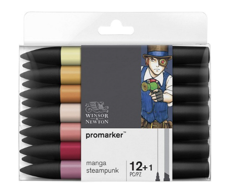 Promarker Set Manga Steampunk WINSOR & NEWTON