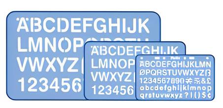 Trace Lettre 10MM - 20MM - 30MM HELIX /3UTS