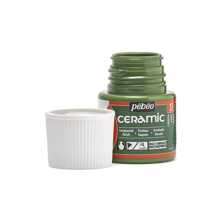 Peinture Ceramic 45ml PEBEO - Vert
