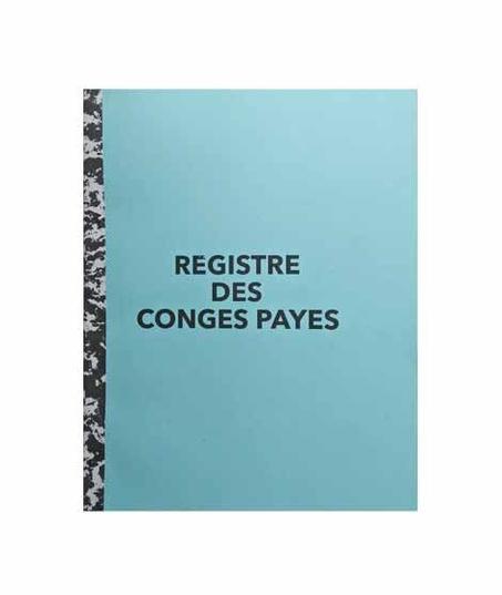 Registre des Congés Payés