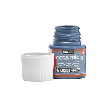 Peinture Ceramic 45ml PEBEO - Bleu