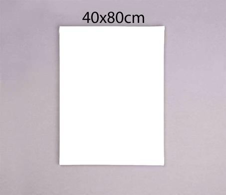 Toile Blanche 40x80cm