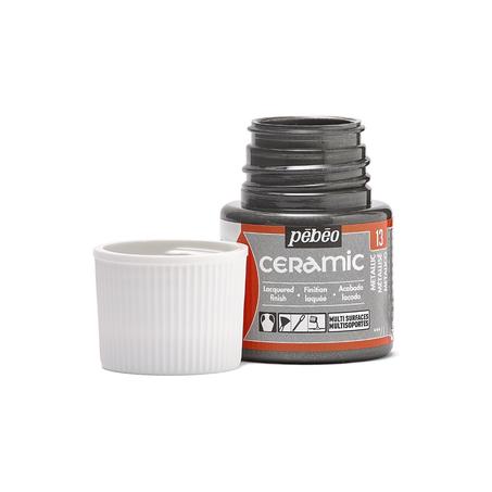 Peinture Ceramic 45ml PEBEO - Métallisé