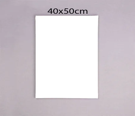Toile Blanche 40x50cm