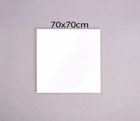 Toile Blanche 70x70cm CONDA