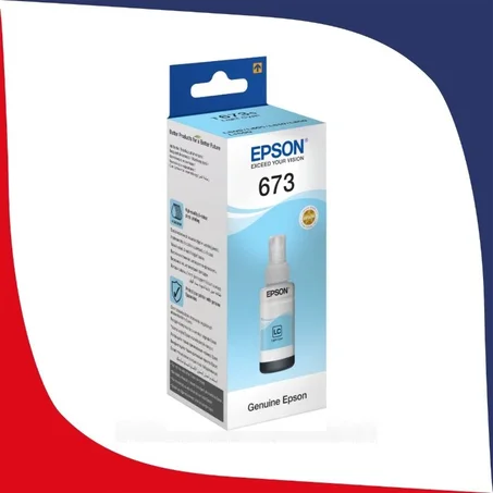 Bouteille d'encre EPSON 673 Light Cyan