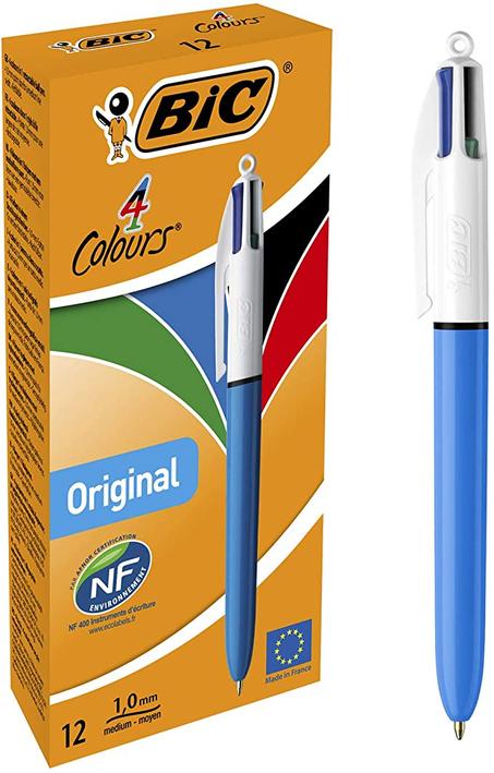 Stylo BIC 4 Couleurs Original
