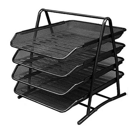 Panier à Courrier en Métal 4 Etages FIBRE COLOUR