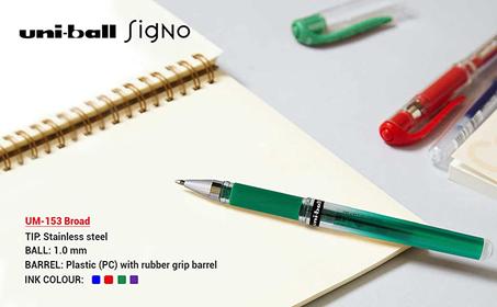 Stylo Roller UNIBALL SIGNO BROAD CRÉATIF