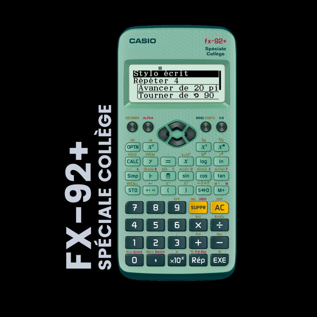 Calculatrice Scientifique Spéciale Collège Casio FX-92+ Graphiques
