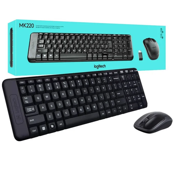 clavier+souris logitech sans fill mk220