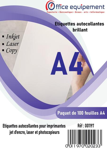 Papier Adhésif A4 ADESTOR