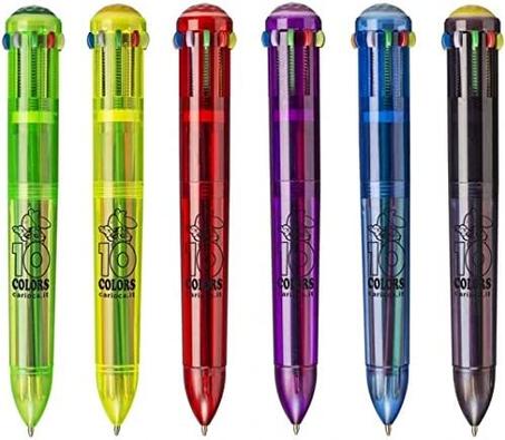 Stylo CARIOCA 10 Couleurs