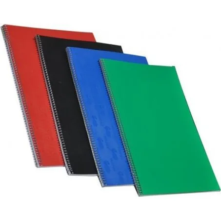 Cahier Spirale A4 140 Pages Couverture Plastifié