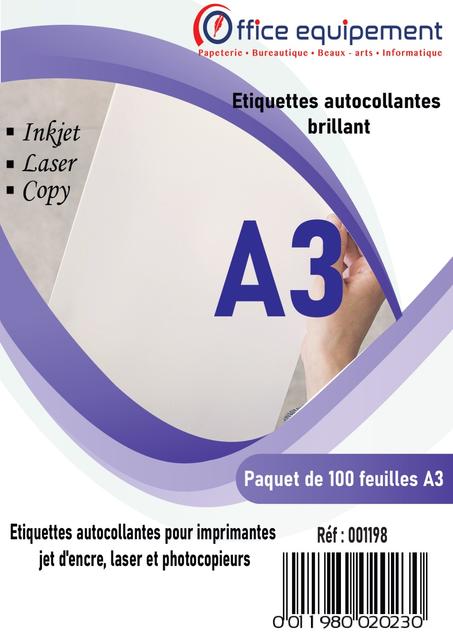 Papier Adhésif A3 ADESTOR