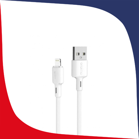 Câble ORAIMO Lightning 2 A 1 m OCD-L53 (Compatible avec CHARGEMENT MOBILE IPHONE, SYNCHRONISATION DE DONNÉES, TRANSFERT DE DONNÉES, Blanc, Un Câble)