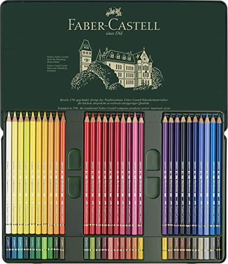 Crayons Couleur Polychromos FABER CASTELL - Boîte de 60