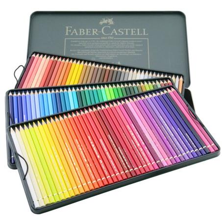 Crayons Couleur Polychromos FABER CASTELL - Boîte de 120