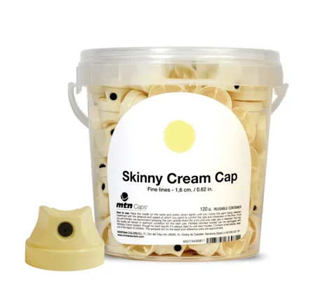 Cap Spray Paint MTN  – Skinny Cream Cap