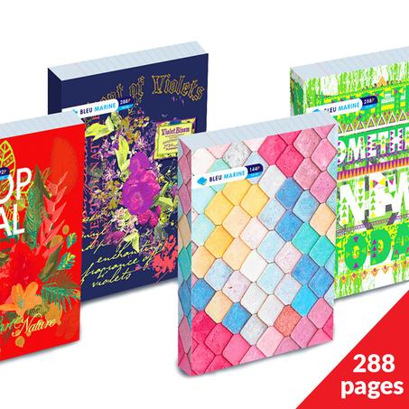 Cahier A5 288 Pages 60g BLEU MARINE