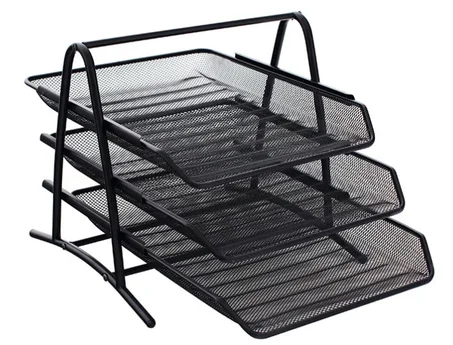 Panier à Courrier en Métal 3 Etages FOSKA